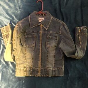 Anchor Blue jean jacket.
